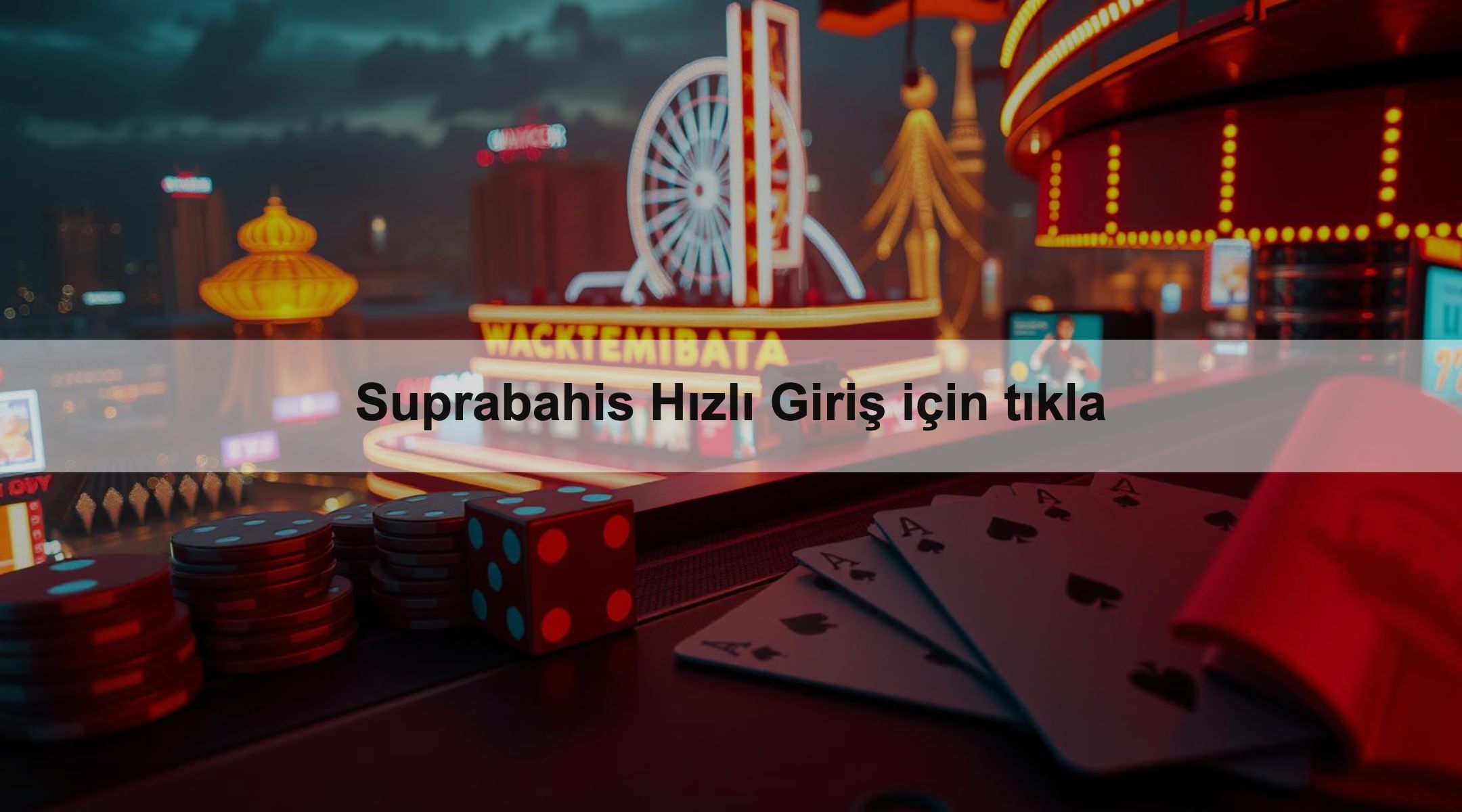 Suprabahis Hızlı Giriş için tıkla