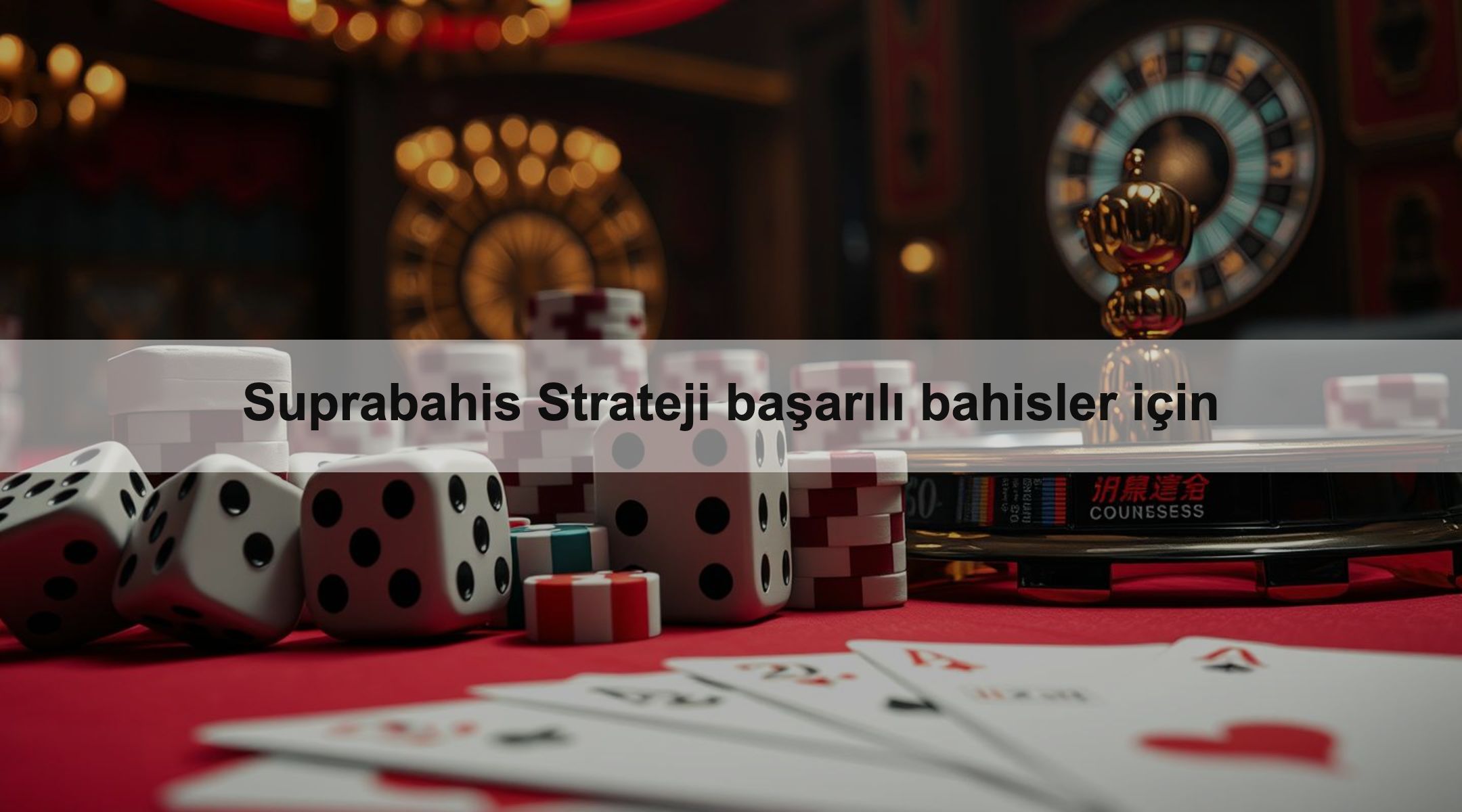 Suprabahis Strateji başarılı bahisler için