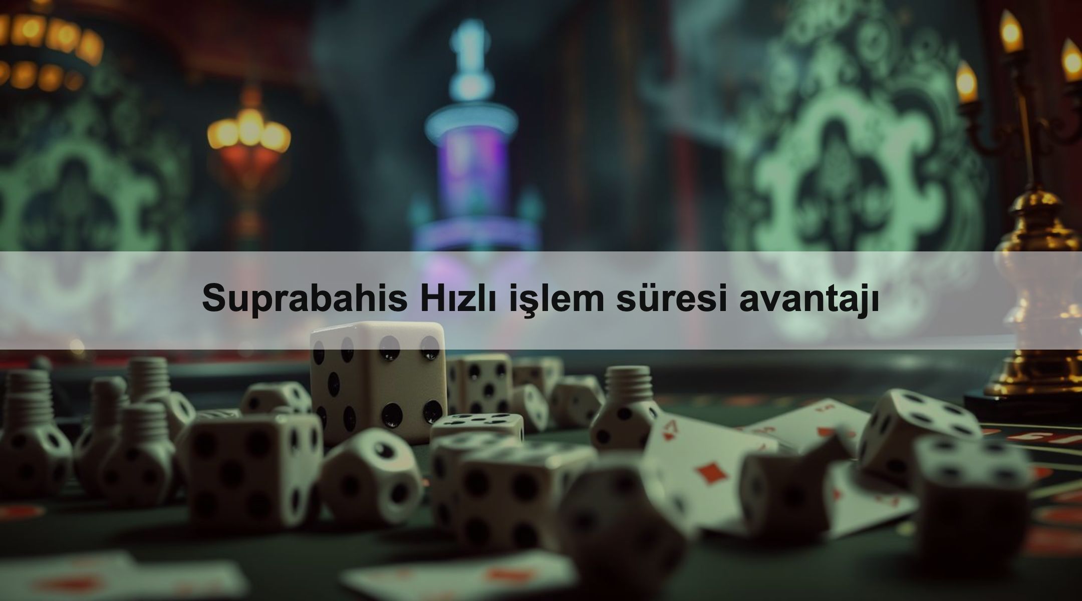 Suprabahis Hızlı işlem süresi avantajı