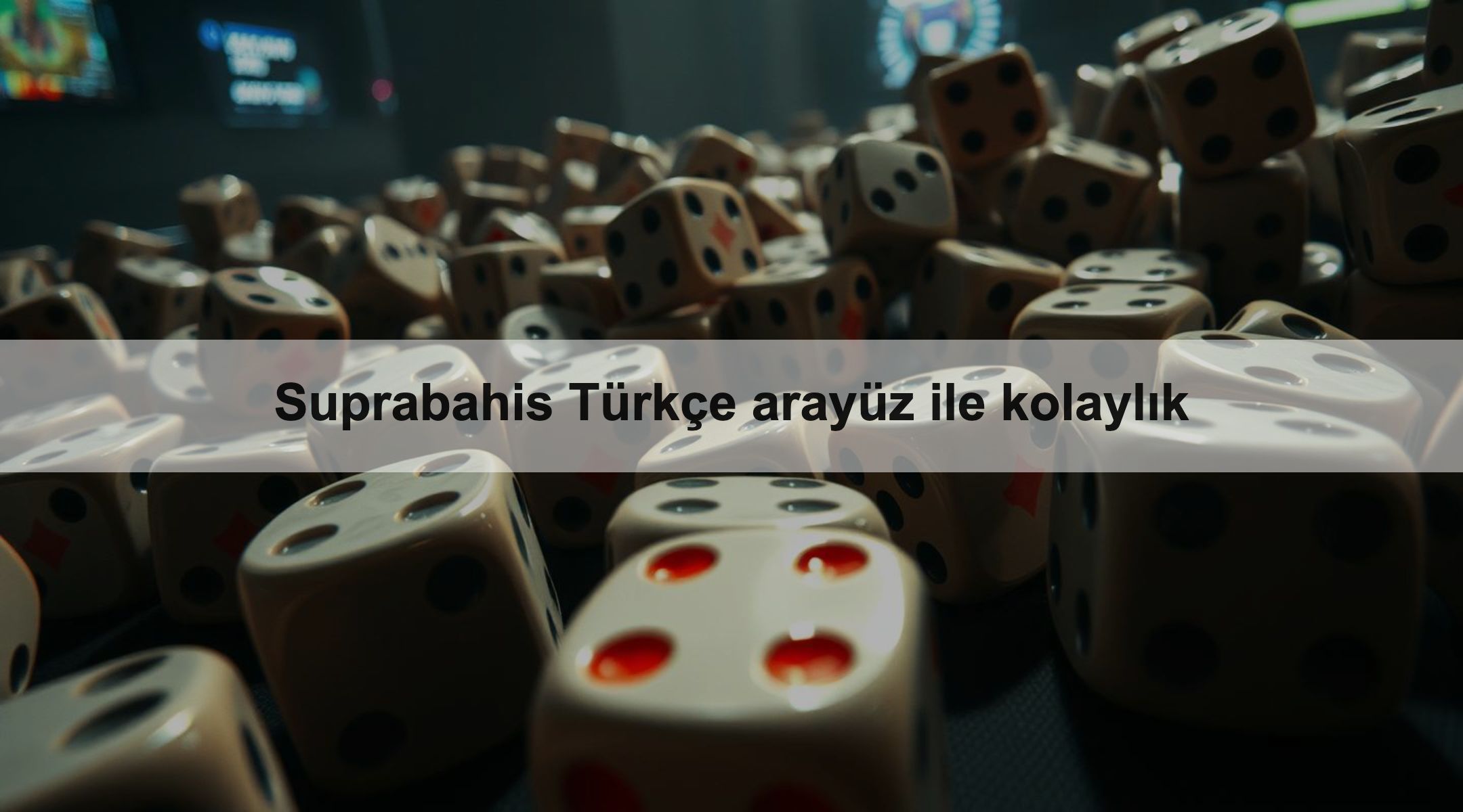 Suprabahis Türkçe arayüz ile kolaylık