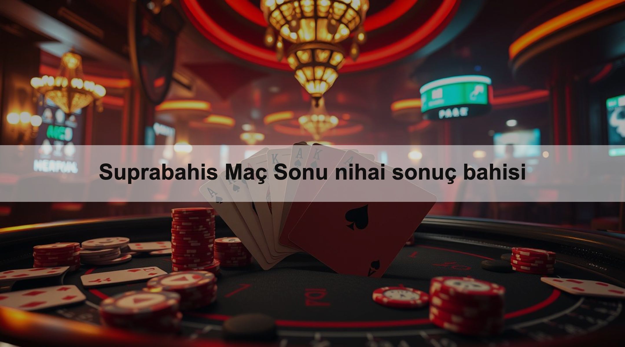 Suprabahis Maç Sonu nihai sonuç bahisi