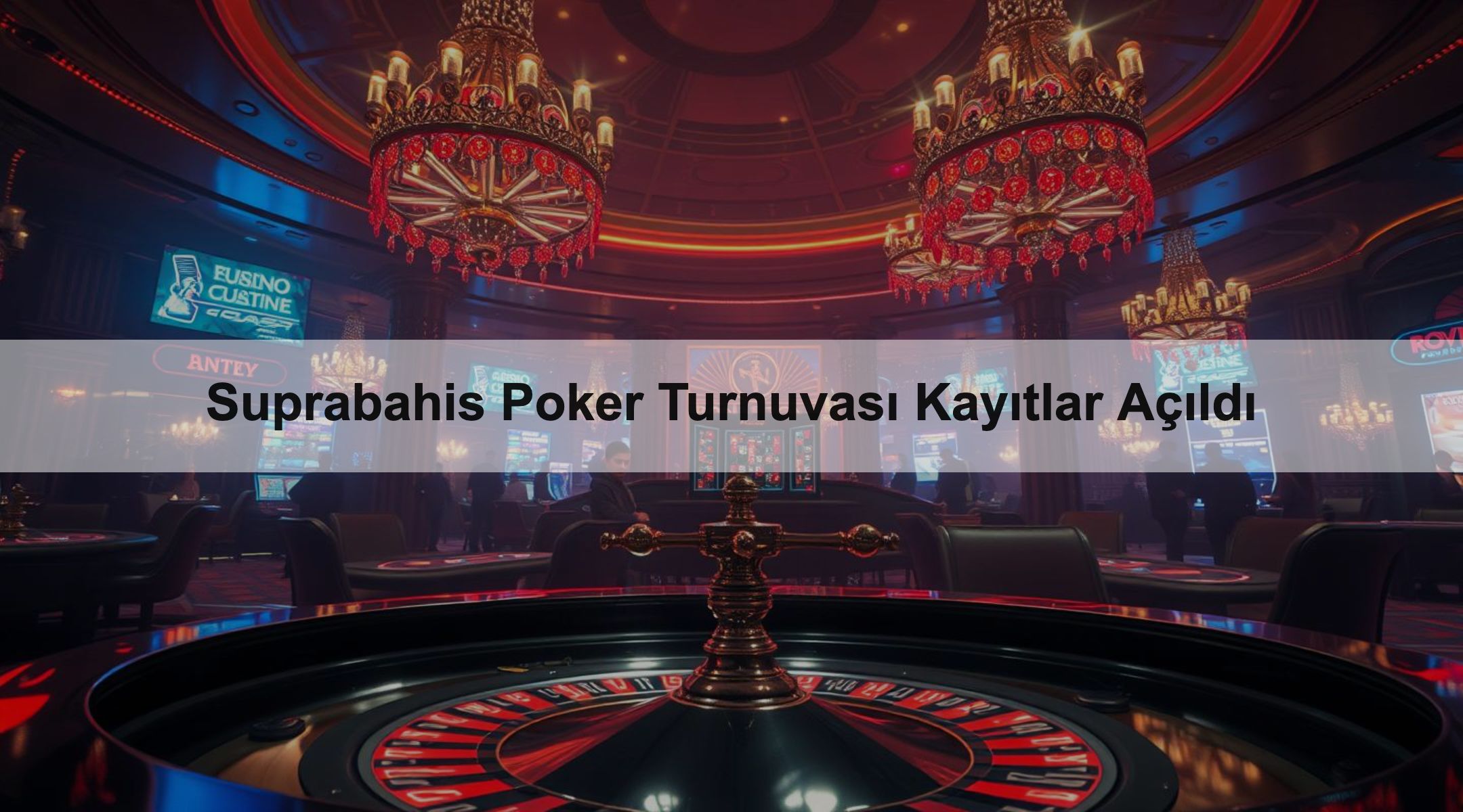Suprabahis Poker Turnuvası Kayıtlar Açıldı