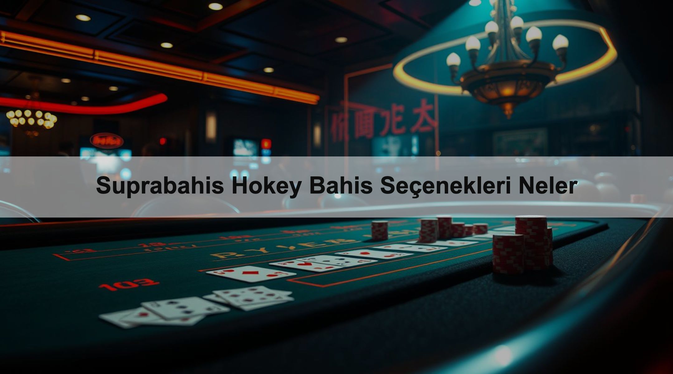 Suprabahis Hokey Bahis Seçenekleri Neler